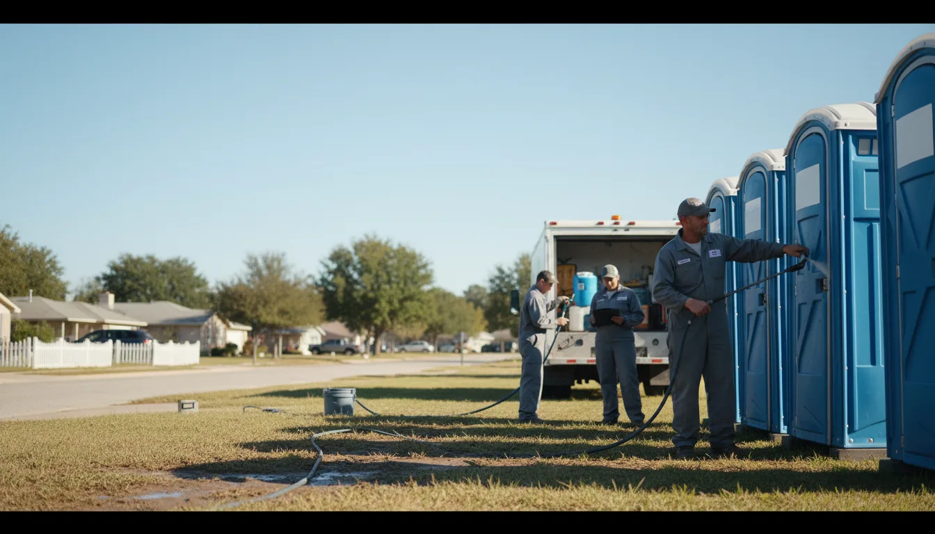 Long-Term Portable Toilet Rental in Dahlgren, IL near me